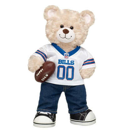 Happy Hugs Teddy Football Buffalo Bills Gift Set | Build-A-Bear® - US 8567