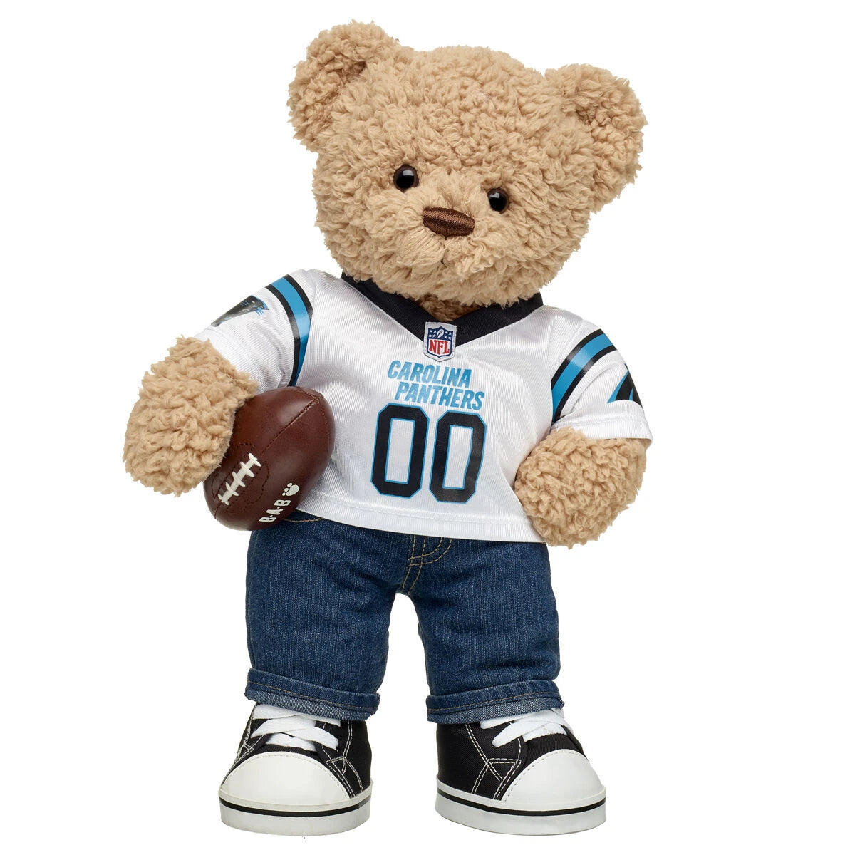 Timeless Teddy Football Carolina Panthers Gift Set | Build-A-Bear® - US 3743