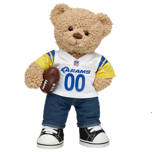 Timeless Teddy Football Los Angeles Rams Gift Set | Build-A-Bear® - US 8566
