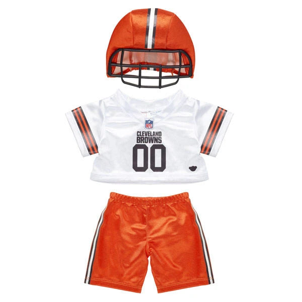 Cleveland Browns 3 pc. Stuffed Animal Uniform | Shop at Build-A-Bear® - US 3312