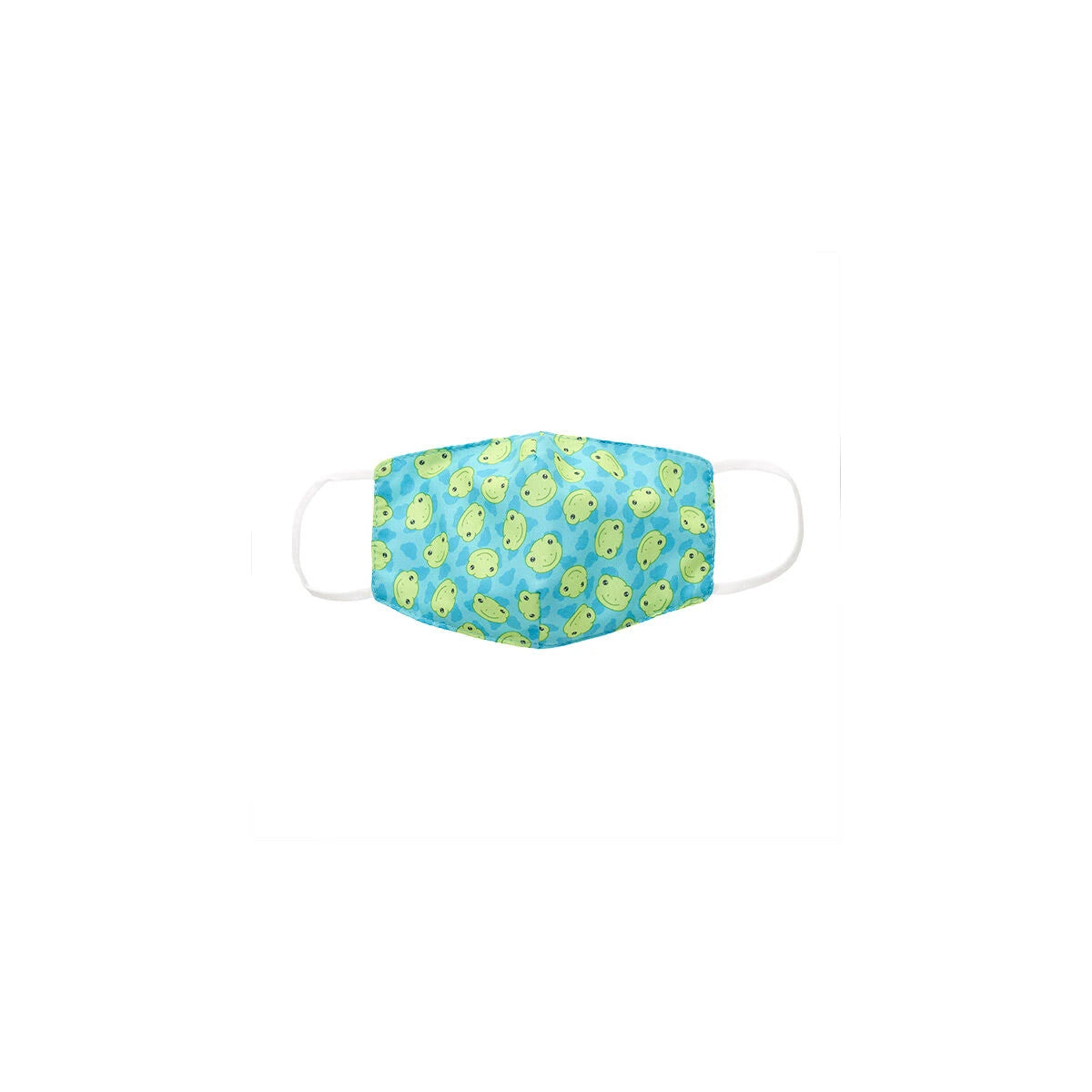 Child-Size Spring Green Frog Face Mask | Build-A-Bear® - US 9874