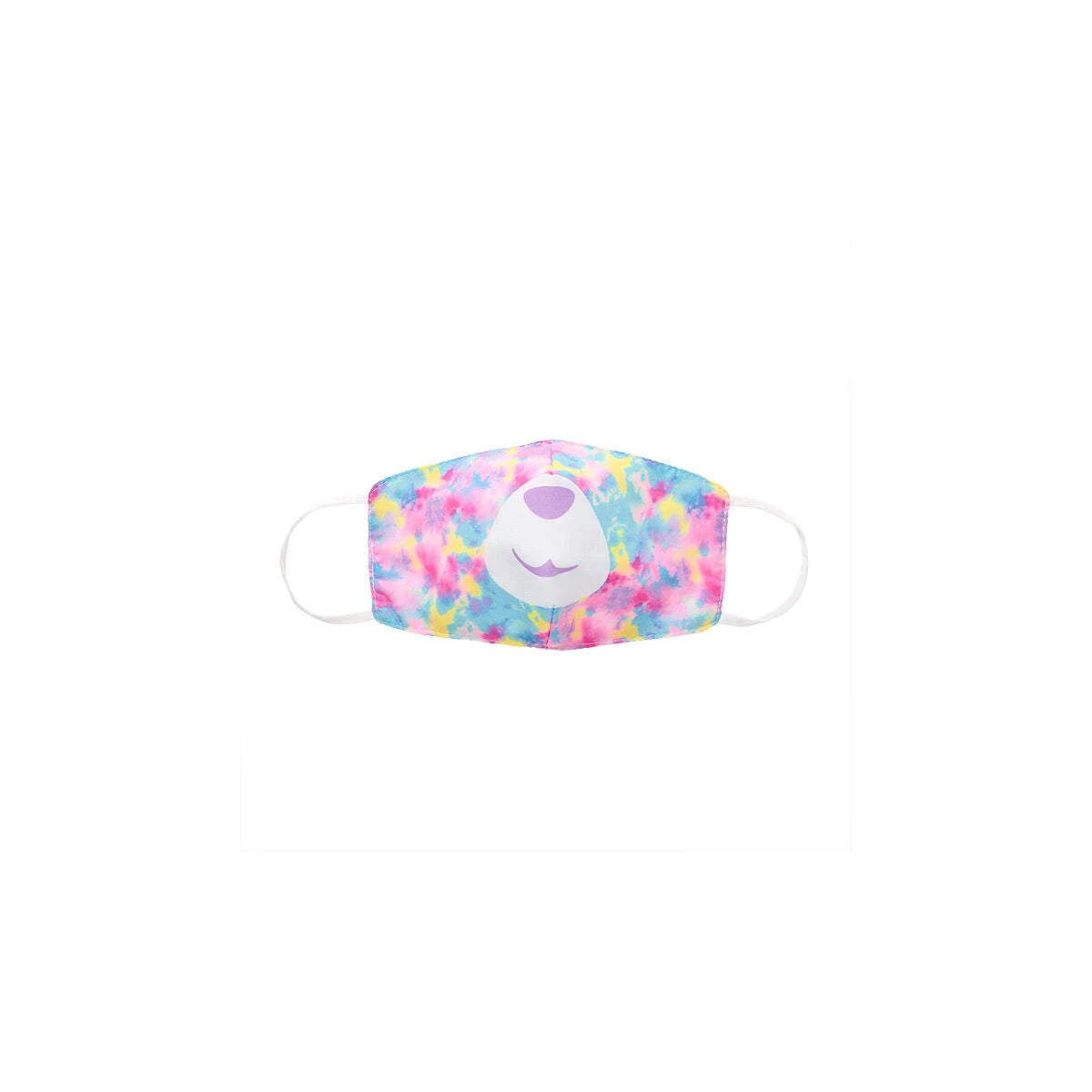 Child-Size Tie-Dye Bear Face Mask | Build-A-Bear® - US 3974