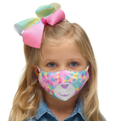 Child-Size Tie-Dye Bear Face Mask | Build-A-Bear® - US 3974