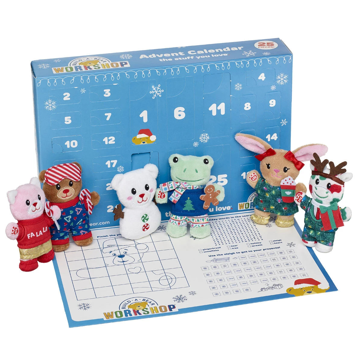 2025 Advent Calendar - 25 Pieces Included | Build-A-Bear® - US 2389