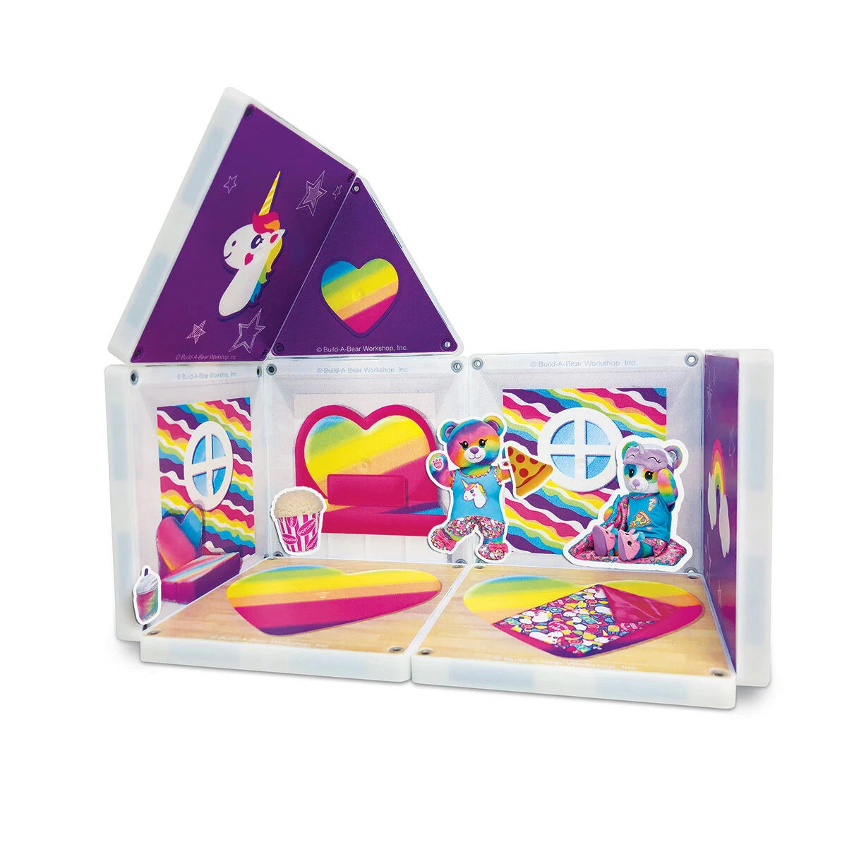 Magna-Tiles® Pajama Party Cub Condo for Stuffed Animals | Build-A-Bear® - US 6828
