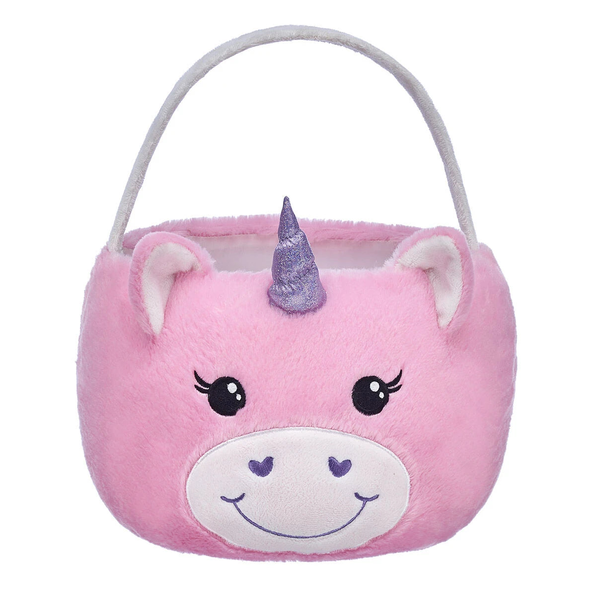 Pink Unicorn Basket for Stuffed Animals | Build-A-Bear® - US 6508