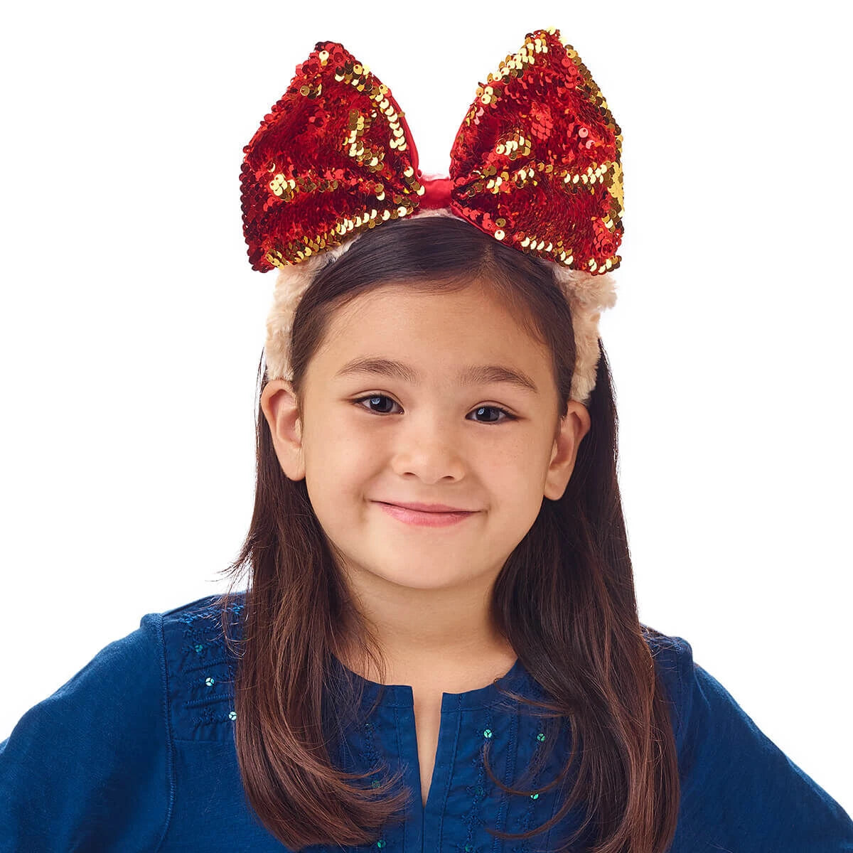 Sequin Bow Bear Headband for Kids | Build-A-Bear® - US 8703
