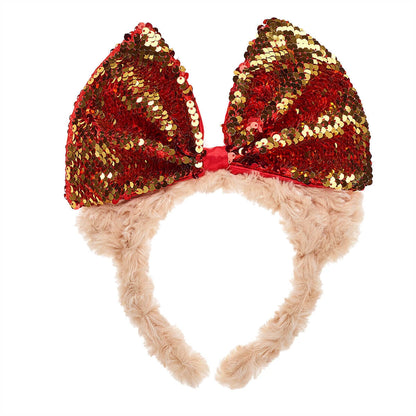 Sequin Bow Bear Headband for Kids | Build-A-Bear® - US 8703