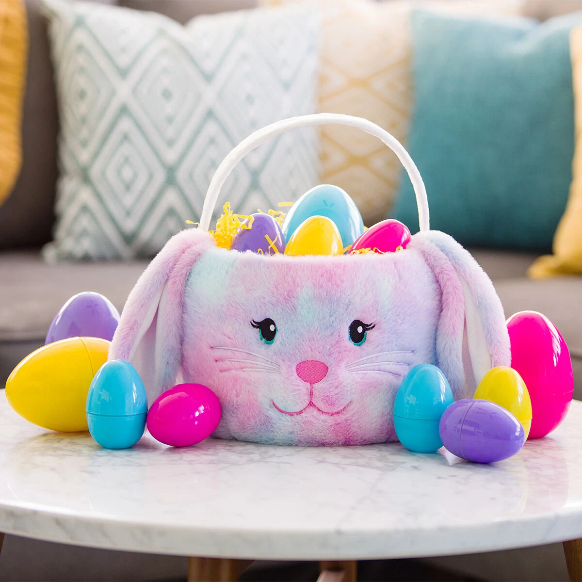 Tie-Dye Bunny Easter Basket for Stuffed Animals | Build-A-Bear® - US 4502