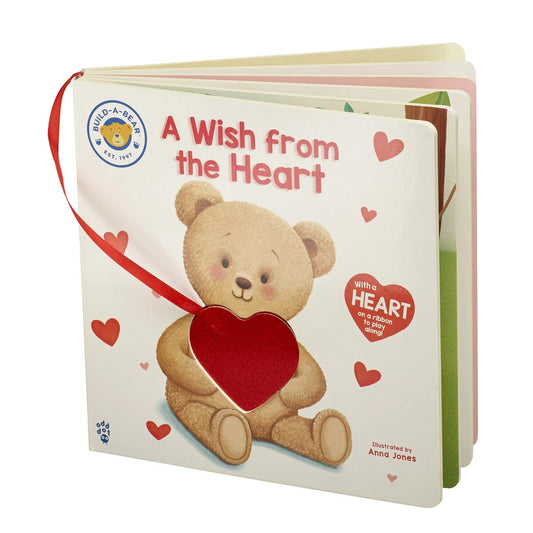 "A Wish from the Heart" Board Book | Build-A-Bear® - US 8972