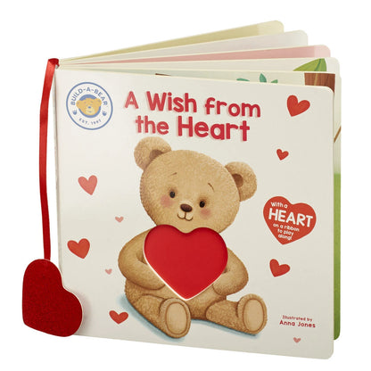 "A Wish from the Heart" Board Book | Build-A-Bear® - US 5924