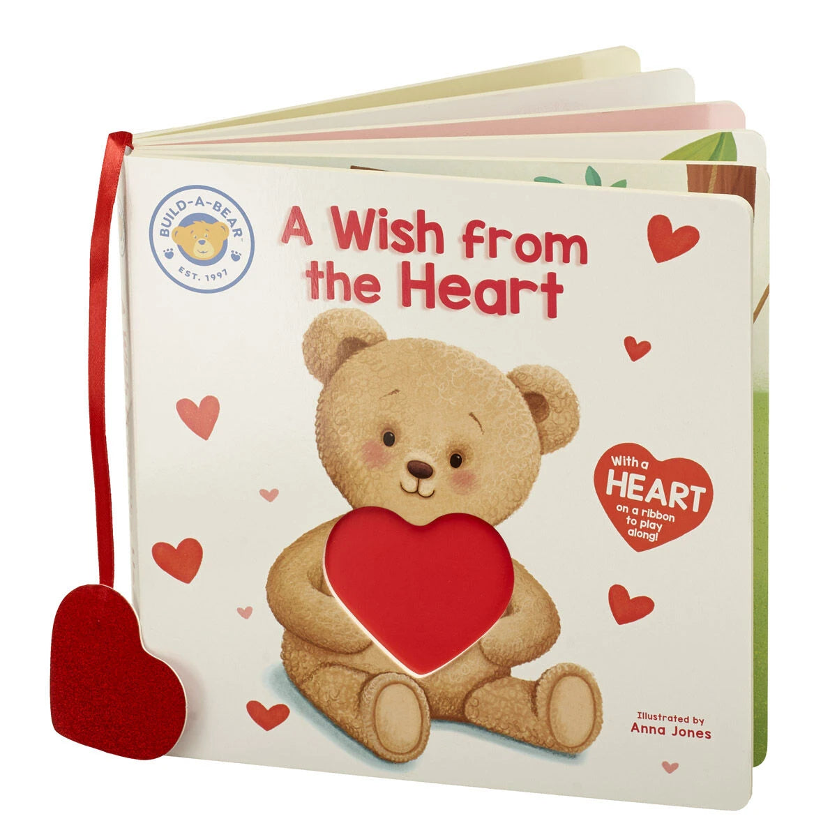 "A Wish from the Heart" Board Book | Build-A-Bear® - US 2305