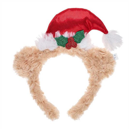 Santa Hat Bear Headband for Kids | Build-A-Bear® - US 5094