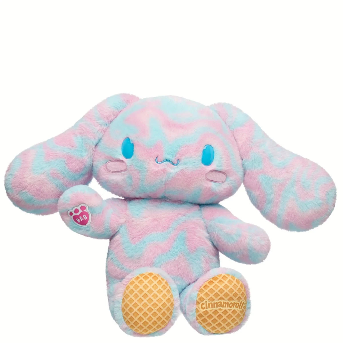 Sanrio Hello Kitty &amp; Friends Bubblegum Ice Cream Cinnamoroll Plush | Build-A-Bear - US 8199