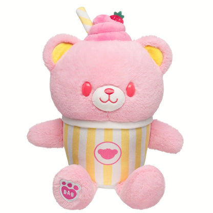 Strawberry Lemonade Bear Slushie Plushie | Build-A-Bear - US 1586