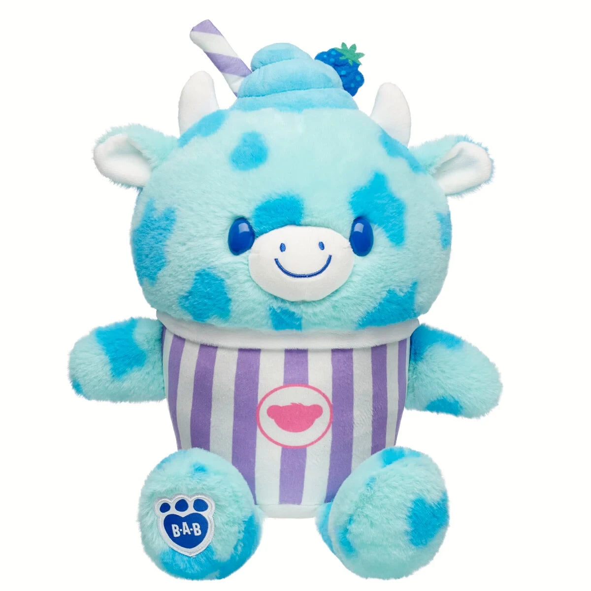 Blue Raspberry Cow Slushie Plushie Scented Gift Set | BAB - US 5402
