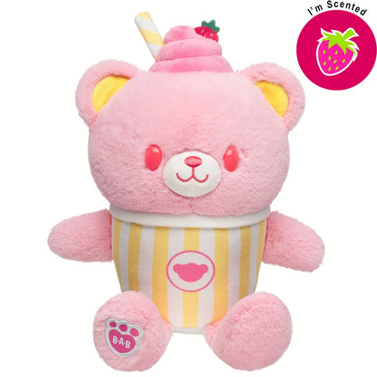 Strawberry Lemonade Bear Slushie Plushie Scented | BAB - US 5517