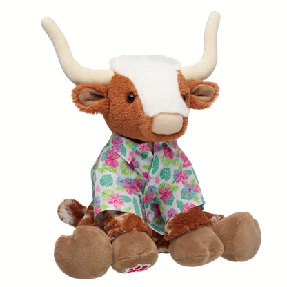 Longhorn Cow Tropical Gift Set | Build-A-Bear - US 5379