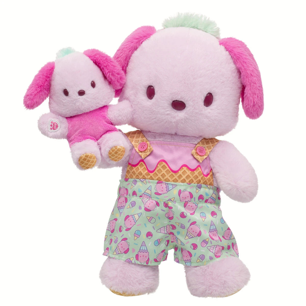 Sanrio Hello Kitty &amp; Friends Strawberry Ice Ice Cream Pochacco Plush | Build-A-Bear - US 8704