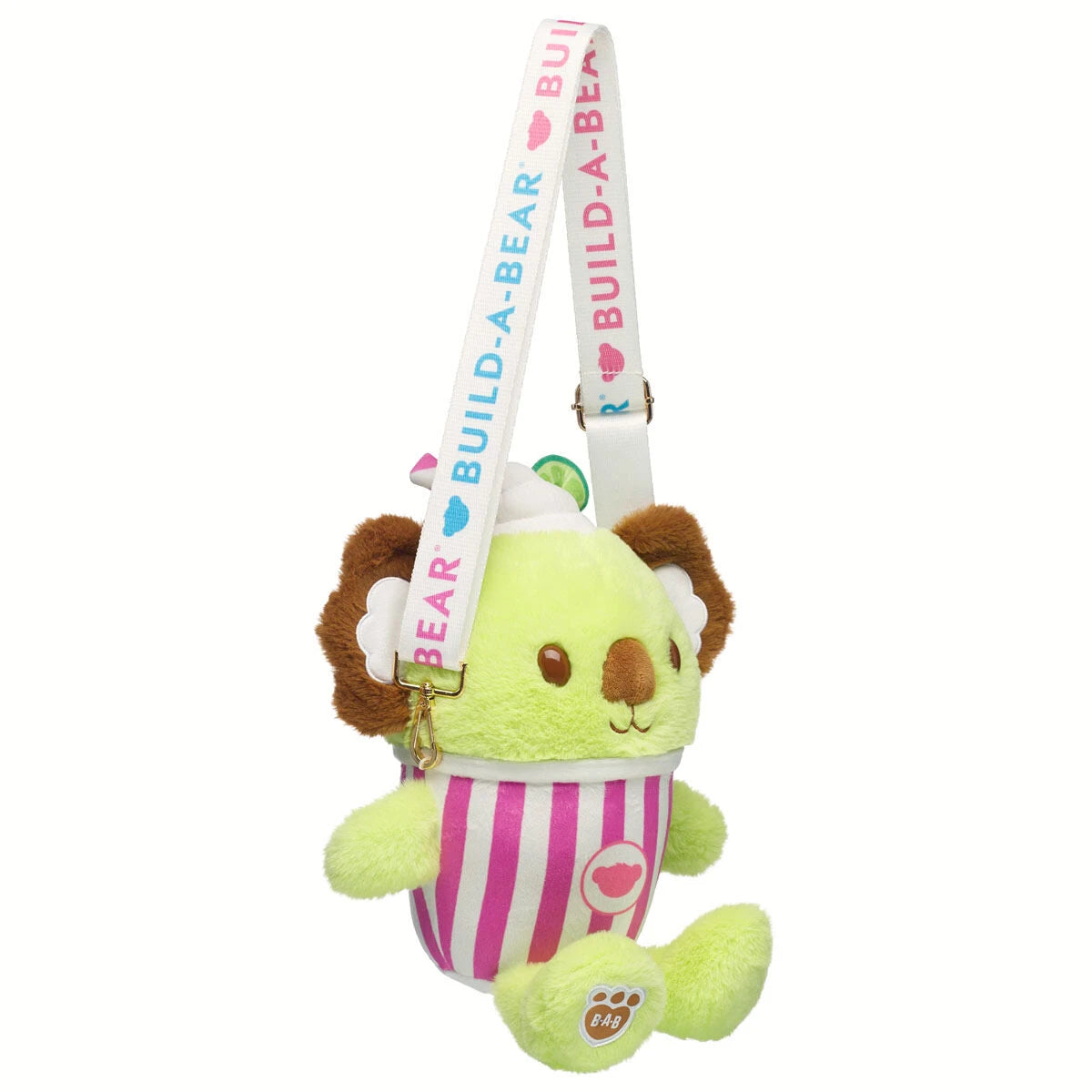 Coconut Lime Koala Slushie Plushie w/ Carrying Strap | BAB - US 6078