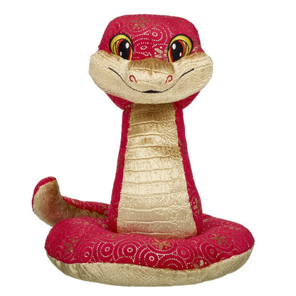 Lunar New Year Red and Gold Snake Stuffed Animal | Build-A-Bear® - US 8666