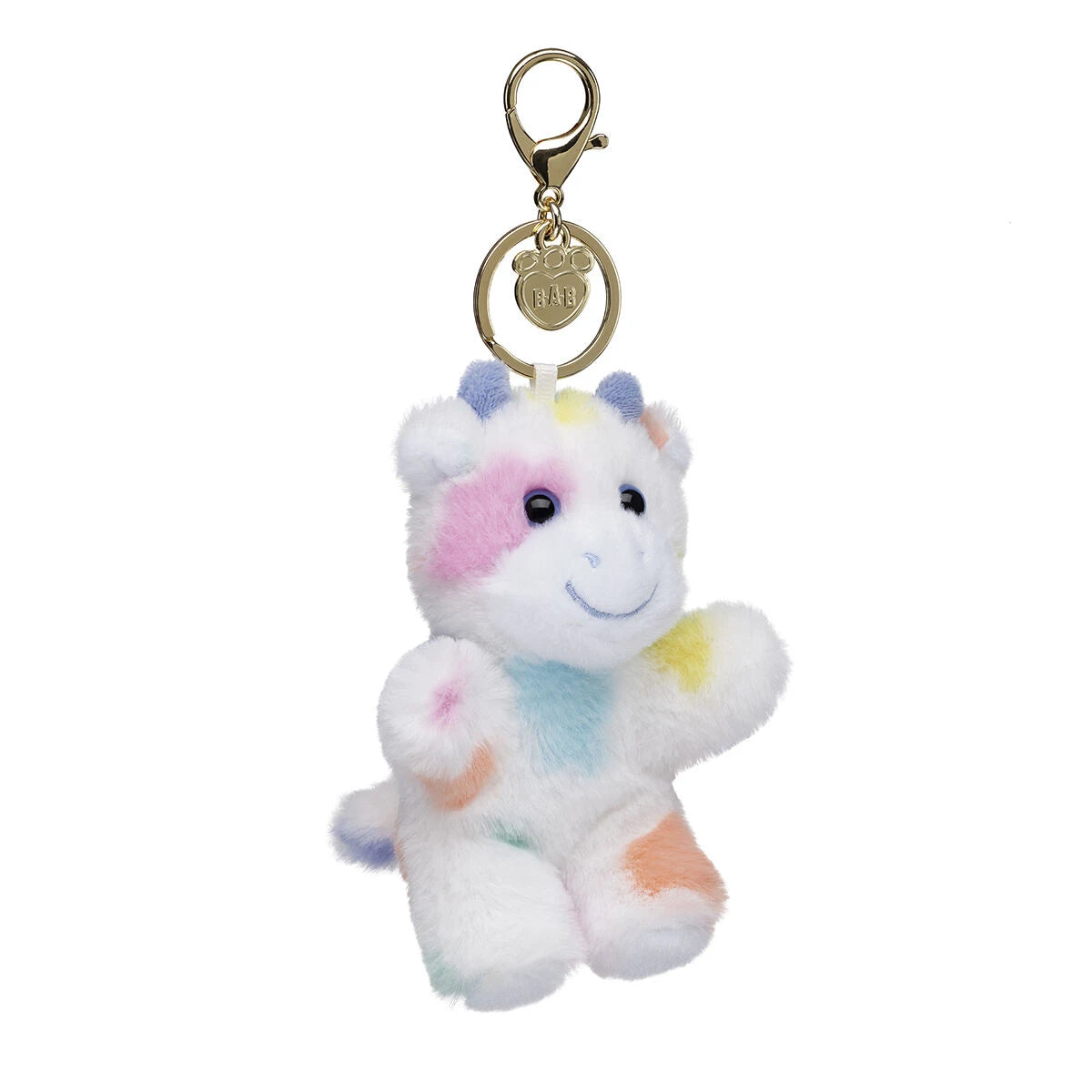 Colorful Splatter Cow Plush Bag Charm | Build-A-Bear - US 6064