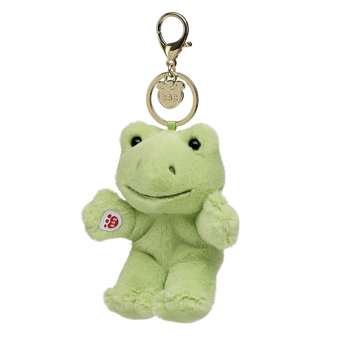 Spring Green Frog Plush Bag Charm | Build-A-Bear - US 3118