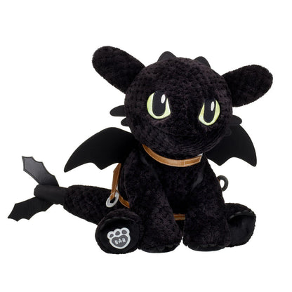 How to Train Your Dragon Toothless Plush &amp; Saddle | Build-A-Bear® - US 9695