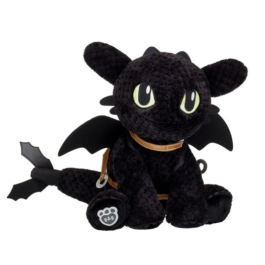 How to Train Your Dragon Toothless Plush &amp; Saddle | Build-A-Bear® - US 3840