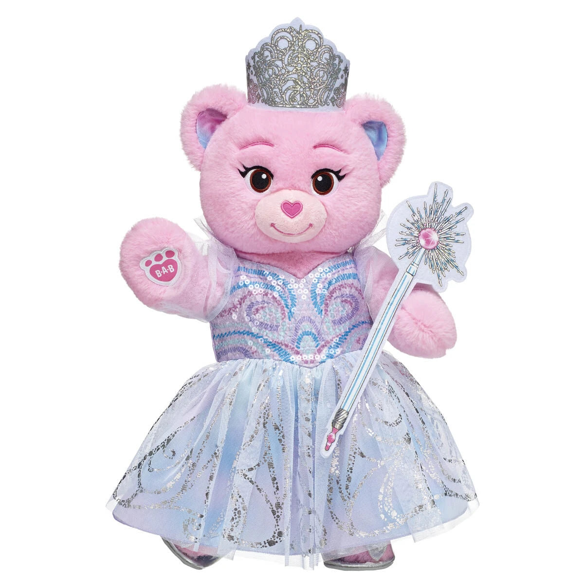 Wicked Glinda Teddy Bear Costume Gift Set | Build-A-Bear - US 7765