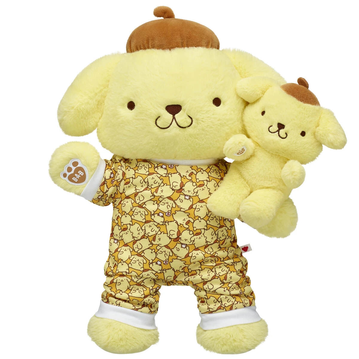 Sanrio® Pompompurin™ Plush with Mini Bean® | Build-A-Bear® - US 7310