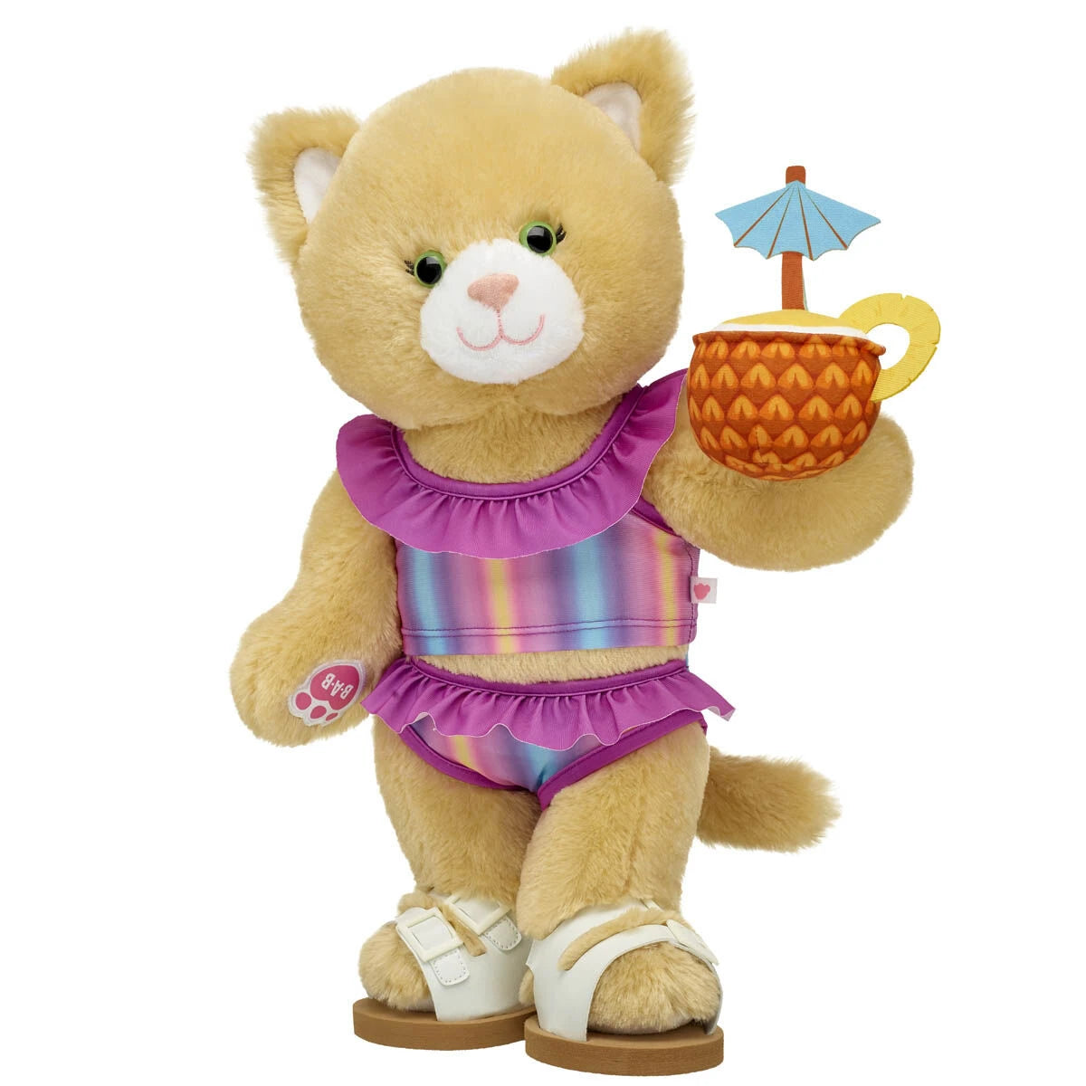 Jennifur Cat Plush Summer Gift Set | Build-A-Bear® - US 3509