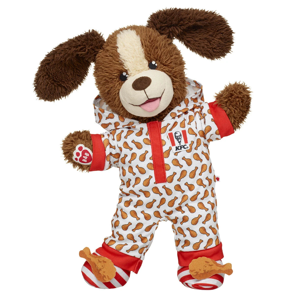 Playful Pup Stuffed Animal KFC Plush Pajamas Set | Build-A-Bear® - US 8115