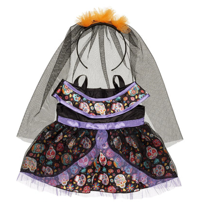 Día de los Muertos Cat Plush Dress Gift Set | Build-A-Bear® - US 3319