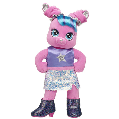 Honey Girls Risa Rabbit Sparkly Plush Toy Gift Set - US 2258