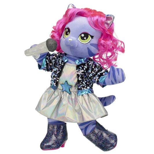 Honey Girls Teegan Tiger Sequin 2-fer Plush Toy Gift Set - US 8490