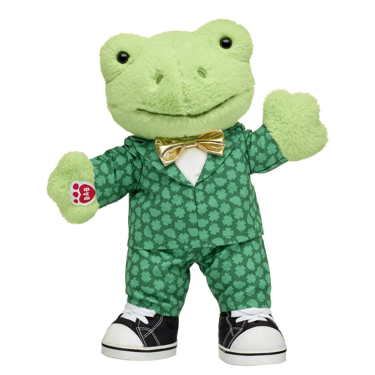 Spring Green Frog St. Patrick's Day Gift Set | Build-A-Bear® - US 7211