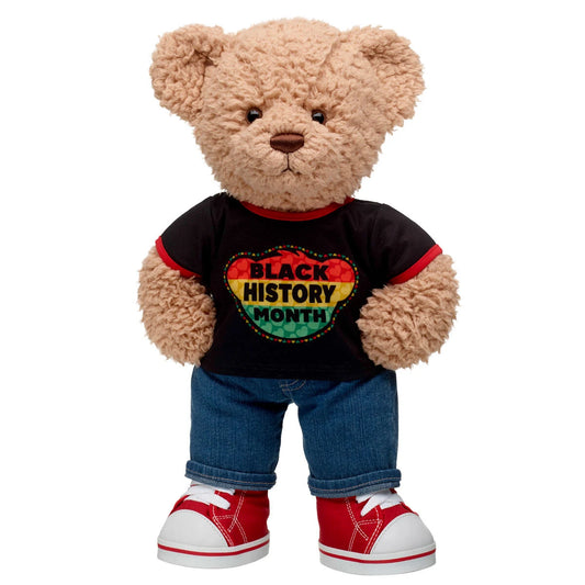 Timeless Teddy Bear Black History Month | Build-A-Bear - US 9859