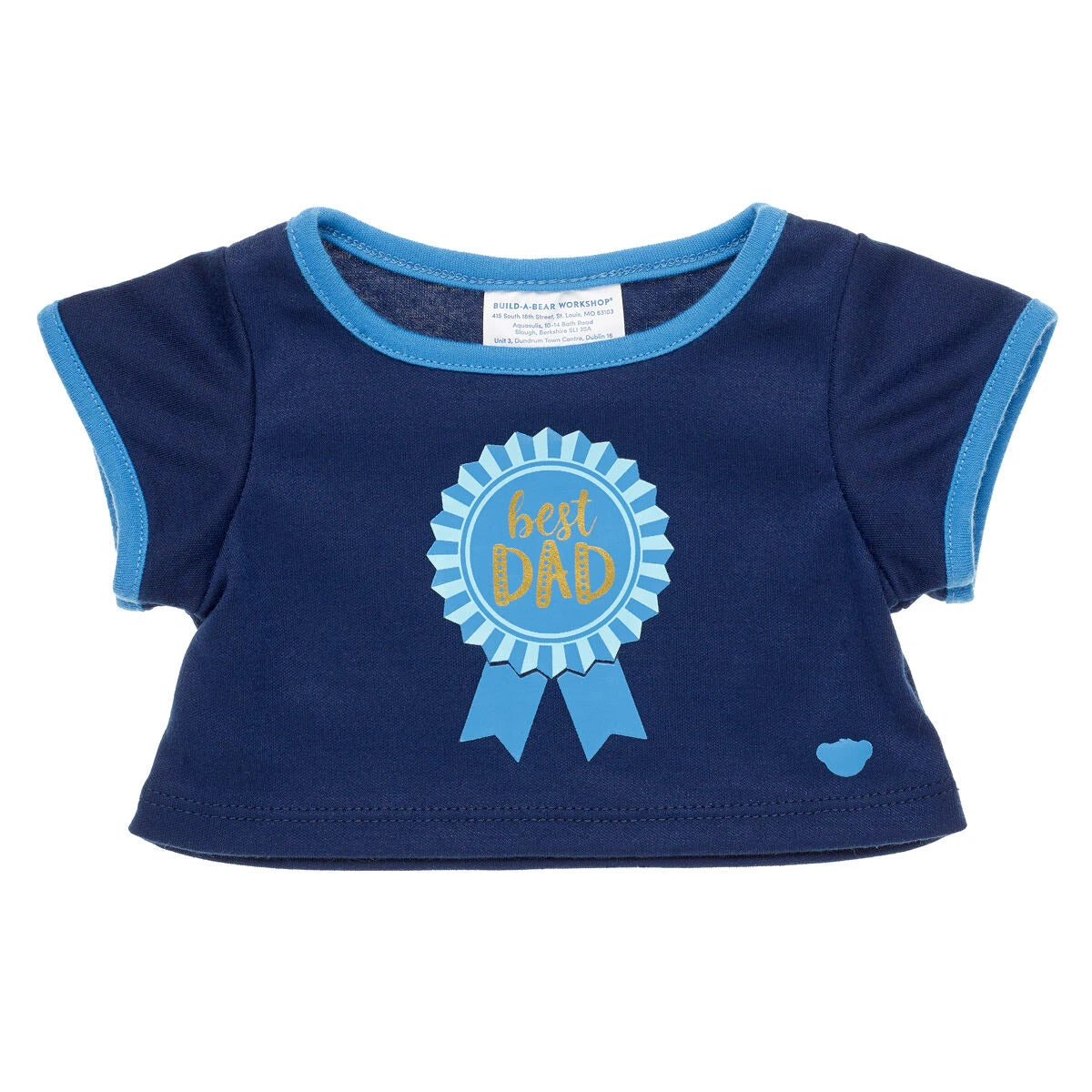 Plush Toy Best Dad T-Shirt | Build-A-Bear® - US 9746