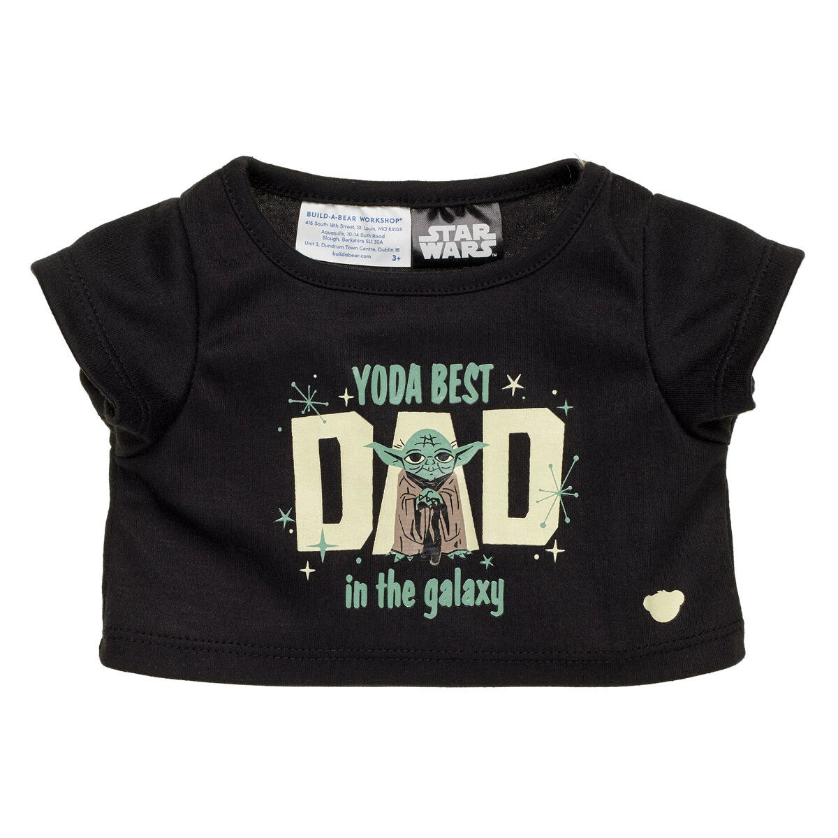 Star Wars™ Yoda Best Dad T-Shirt for Plush Toys | Build-A-Bear® - US 1479