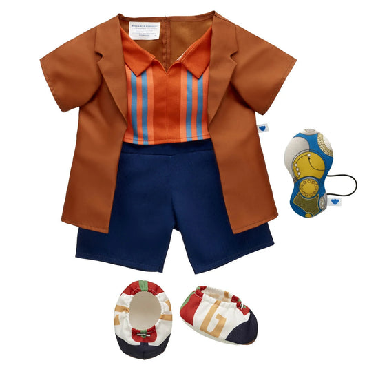 Doctor Who Fifteenth Doctor Costume &amp; Sonic Screwdriver Set | Build-A-Bear® - US 3857