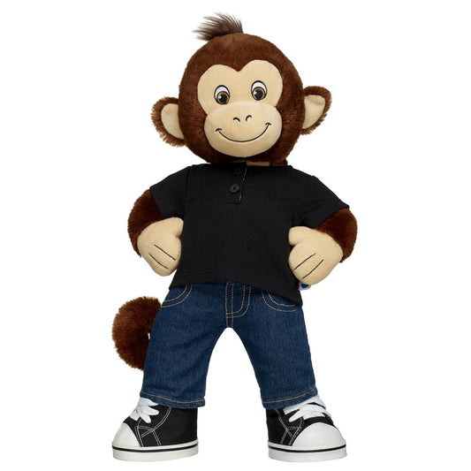 Smiley Monkey Stuffed Animal Fall Gift Set | Build-A-Bear® - US 4886