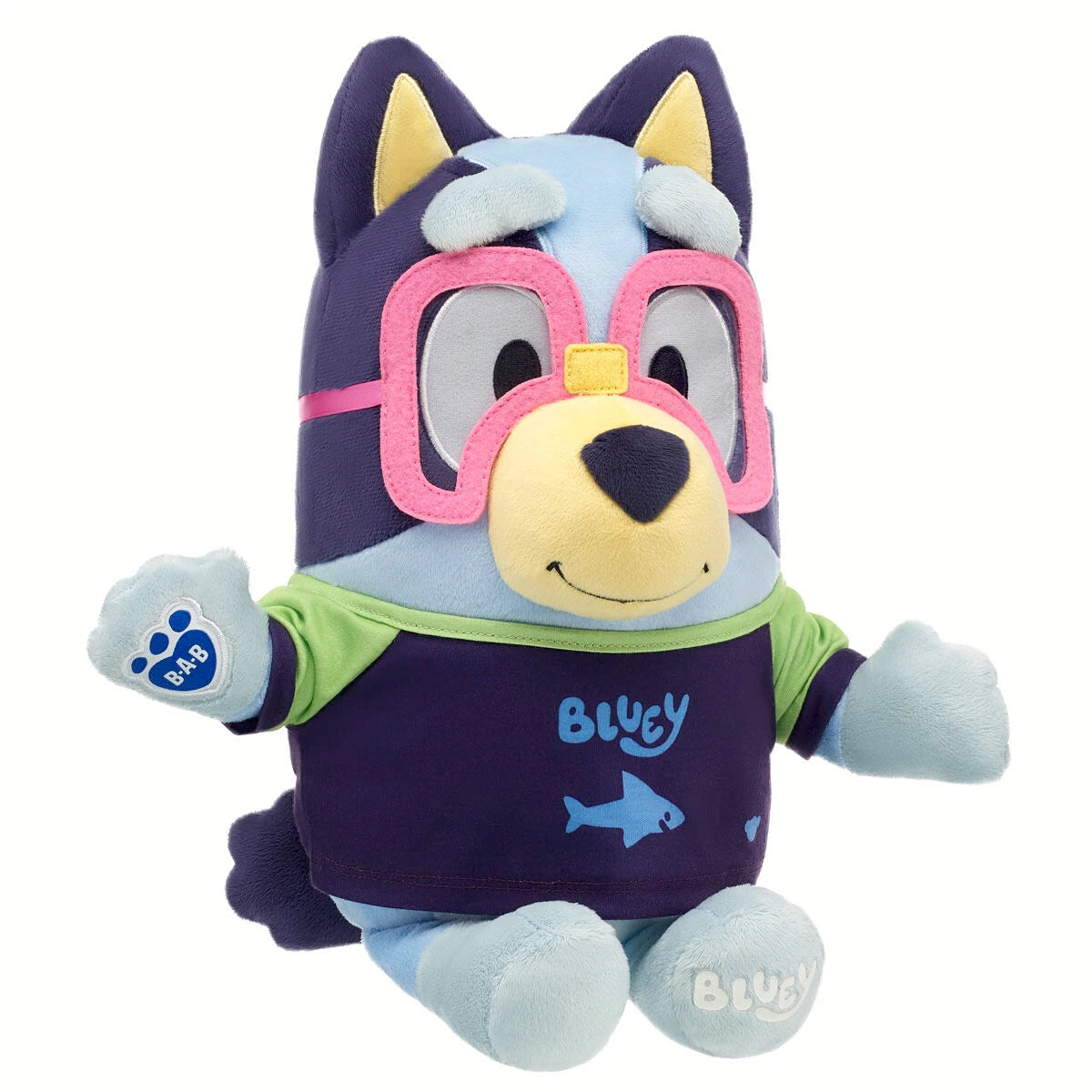 Bluey Plush w/ Swim Shirt &amp; Goggle Set | Build-A-Bear - US 6946
