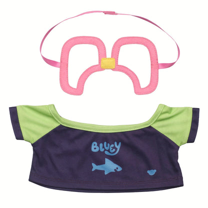 Bluey Plush w/ Swim Shirt &amp; Goggle Set | Build-A-Bear - US 6946