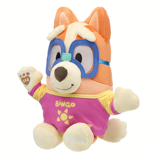 Bingo Plush w/ Swim Shirt &amp; Goggle Set | Build-A-Bear - US 9939