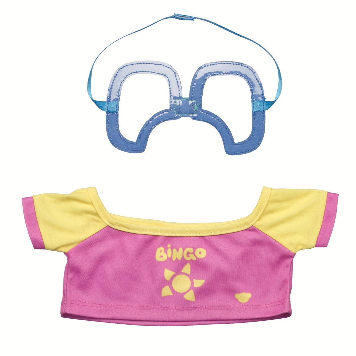 Bingo Swim Shirt &amp; Goggle Set | Build-A-Bear - US 1970