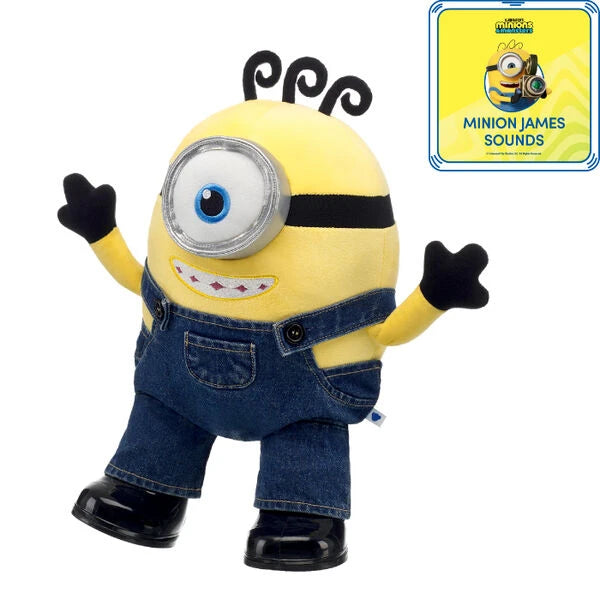 Minion James Plush Gift Set w/ Sound | Build-A-Bear - US 3496