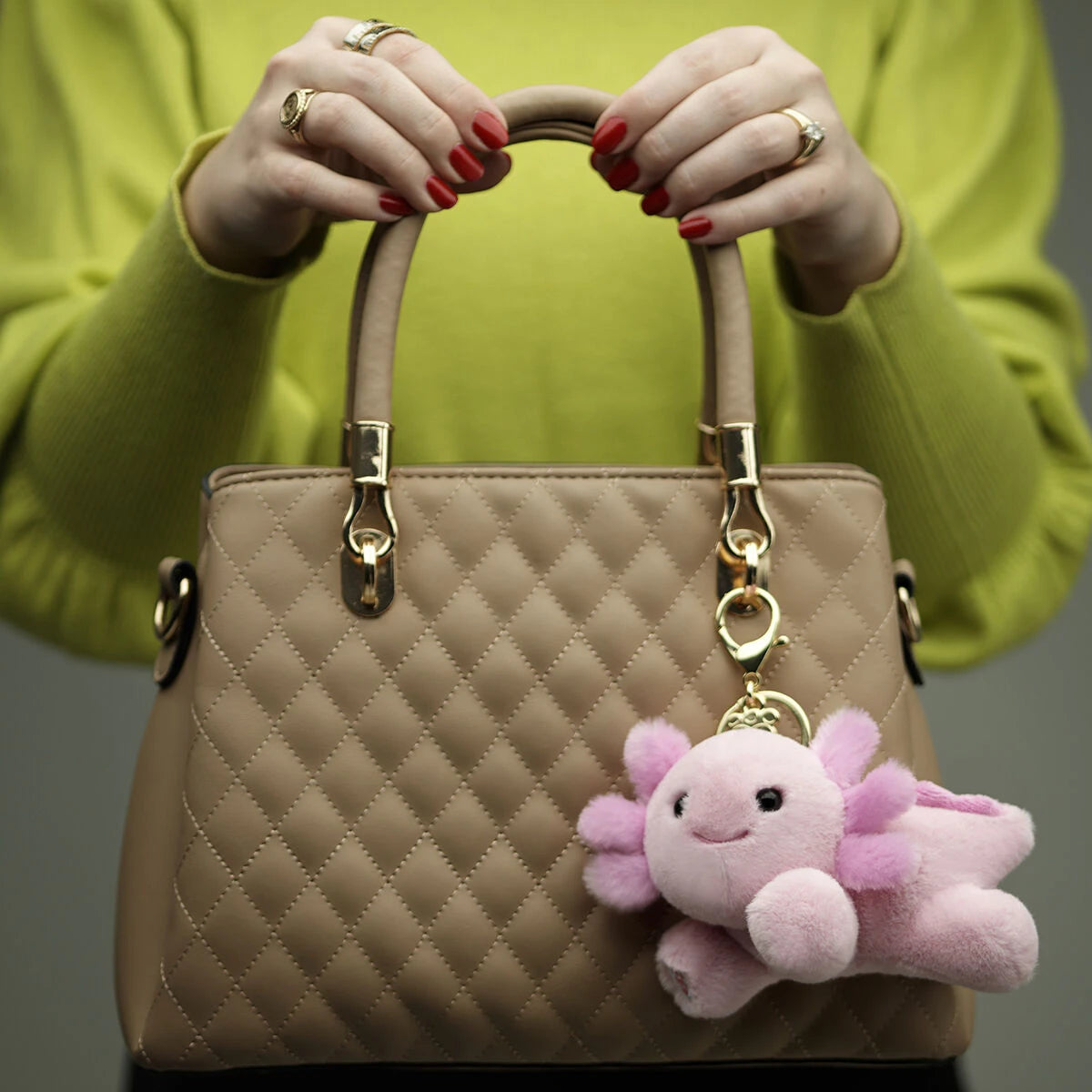 Axolotl Plush Bag Charm | Build-A-Bear - US 8499