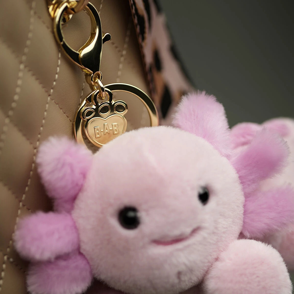 Axolotl Plush Bag Charm | Build-A-Bear - US 6186