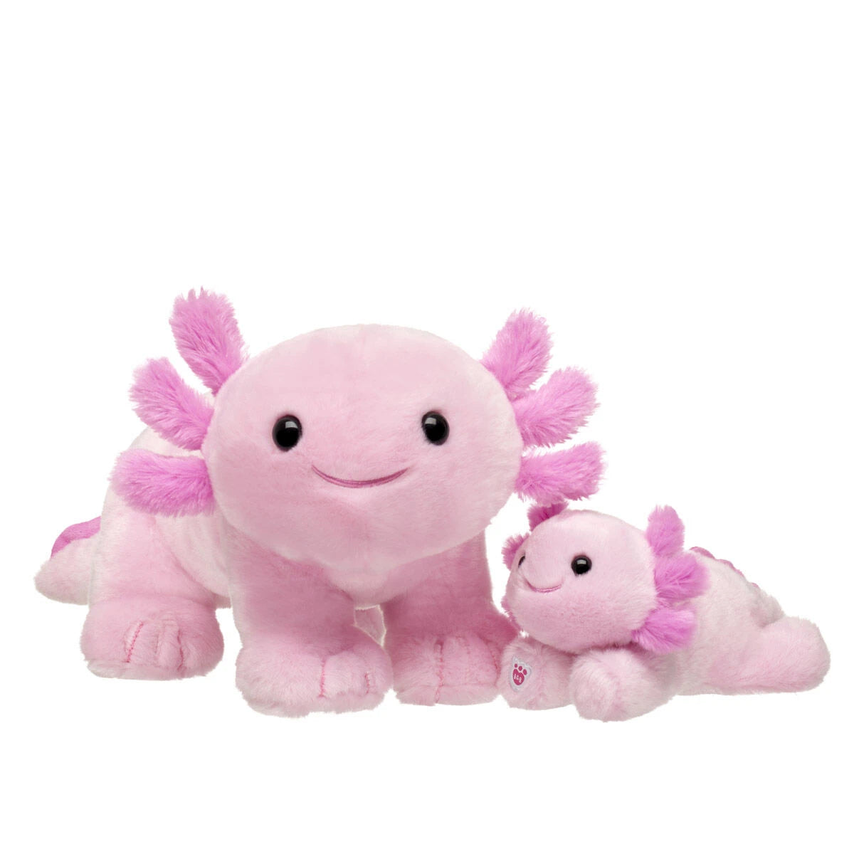 Pink Axolotl Stuffed Animal &amp; Mini Beans Gift Set | Build-A-Bear® - US 4754